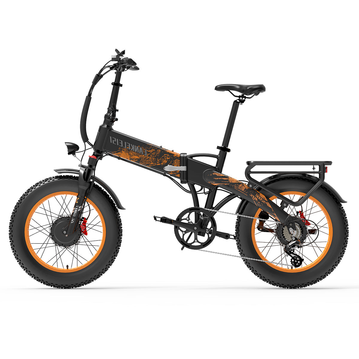 【Pre-sale】LANKELEISI X2000 MAX 2000W Dual Motor Foldable E-Bike(New Arrivals)