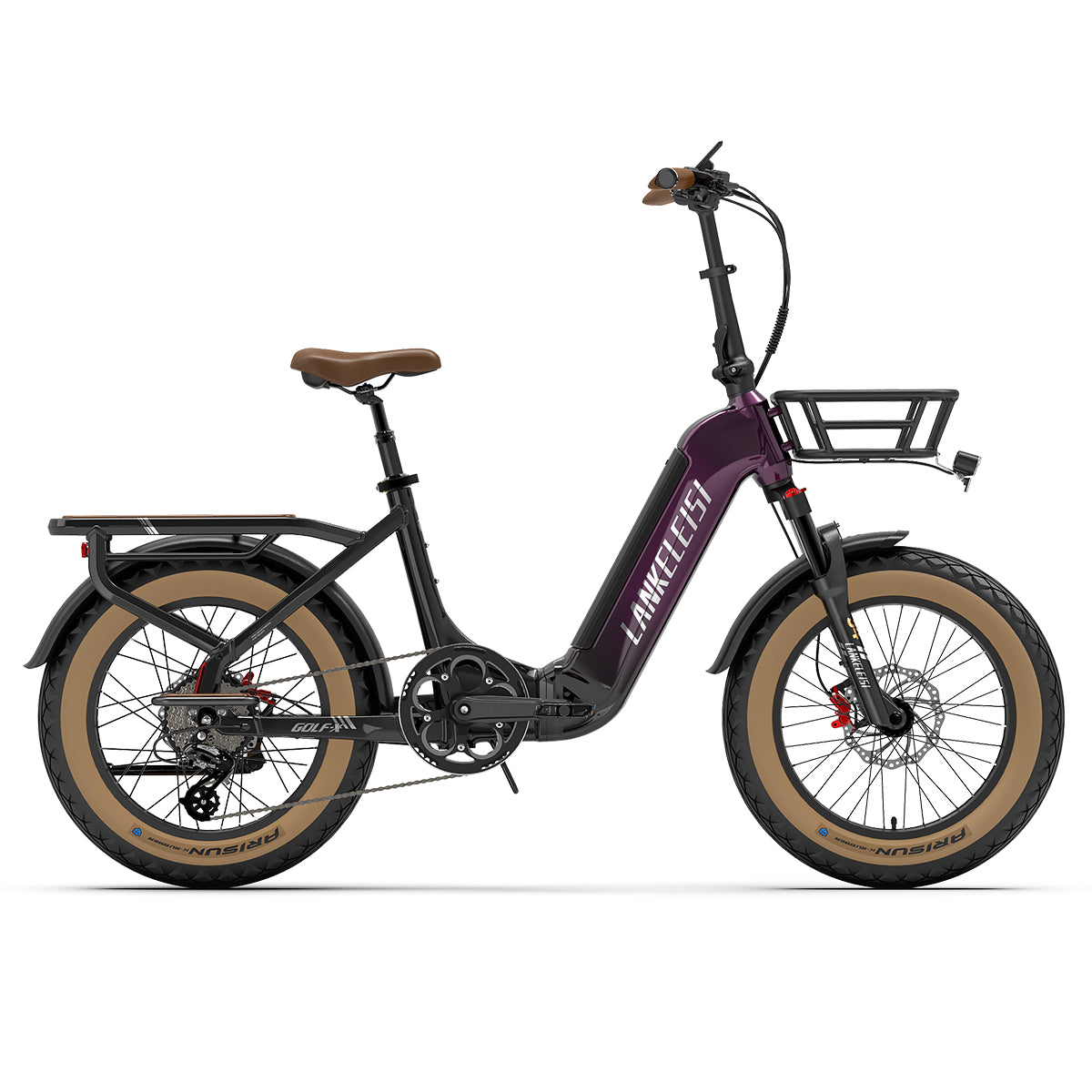 【Prévente】LANKELEISI GOLF-X 960Wh Vélo électrique pliable de ville