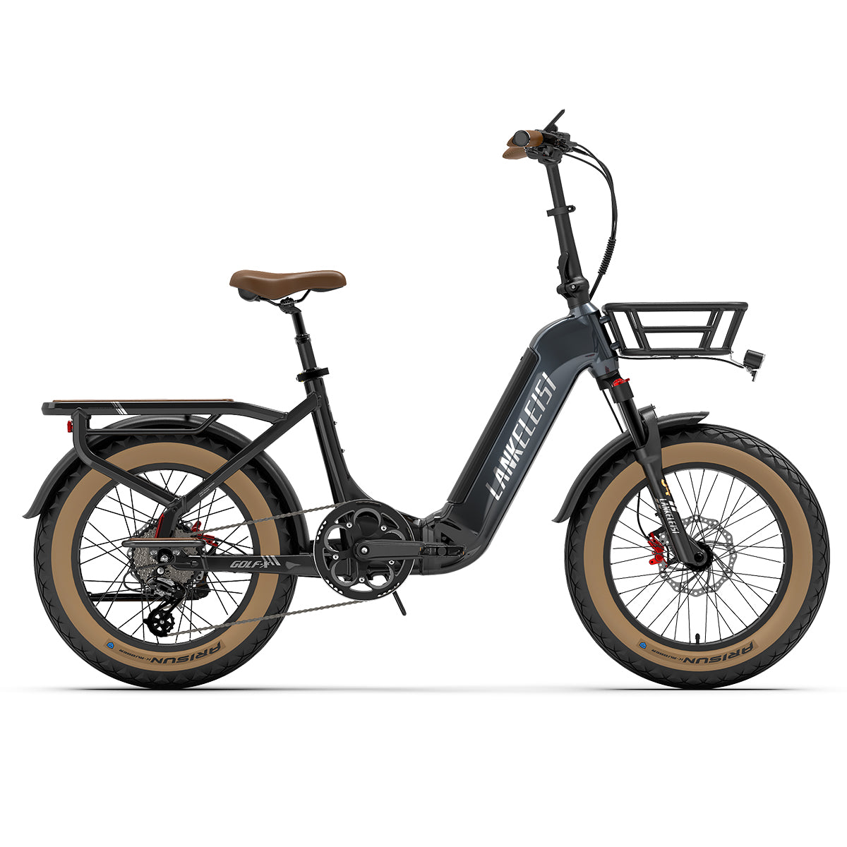 LANKELEISI GOLF-X 960Wh Step-Thru Foldable City Electric Bike