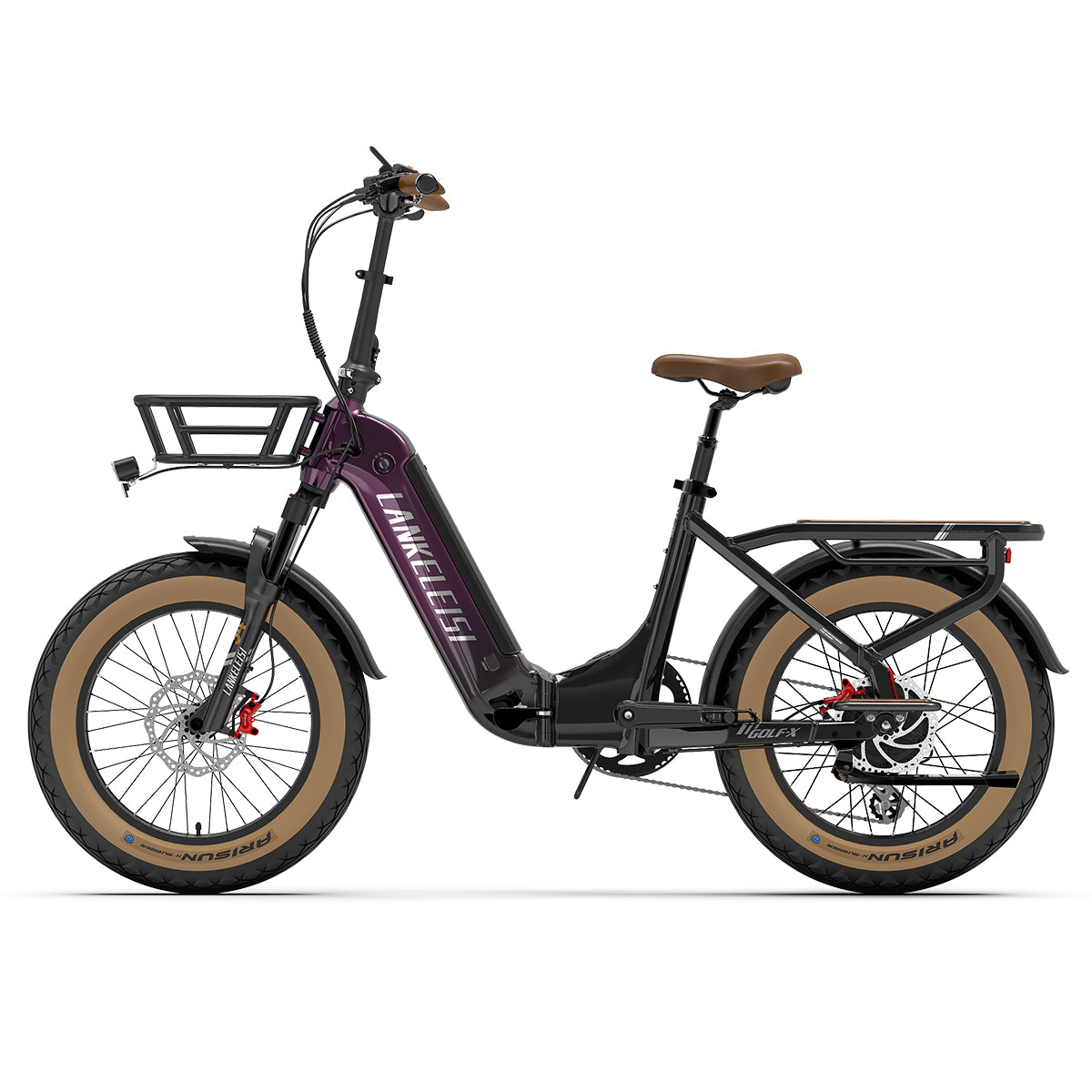 【Prévente】LANKELEISI GOLF-X 960Wh Vélo électrique pliable de ville