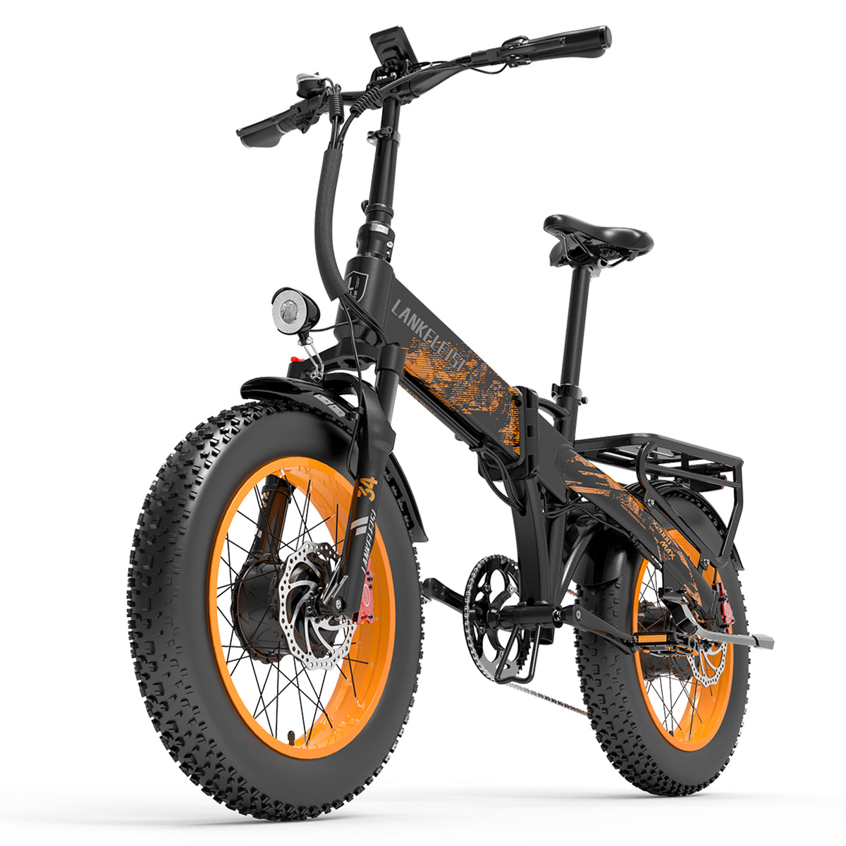 【Pre-sale】LANKELEISI X2000 MAX 2000W Dual Motor Foldable E-Bike(New Arrivals)