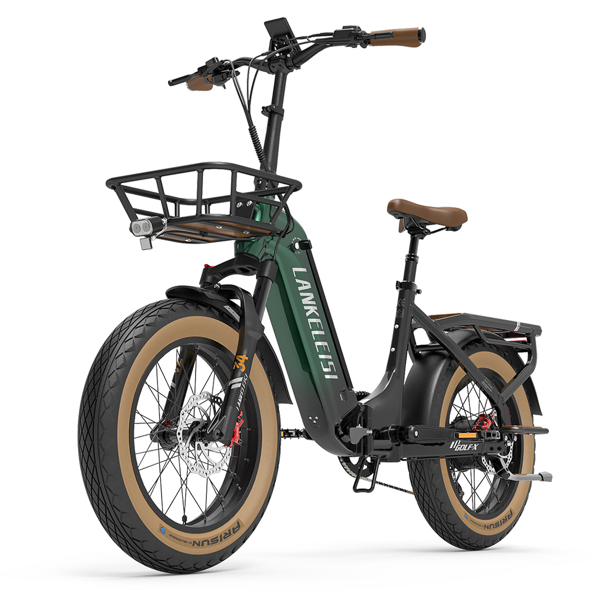 【Prévente】LANKELEISI GOLF-X 960Wh Vélo électrique pliable de ville