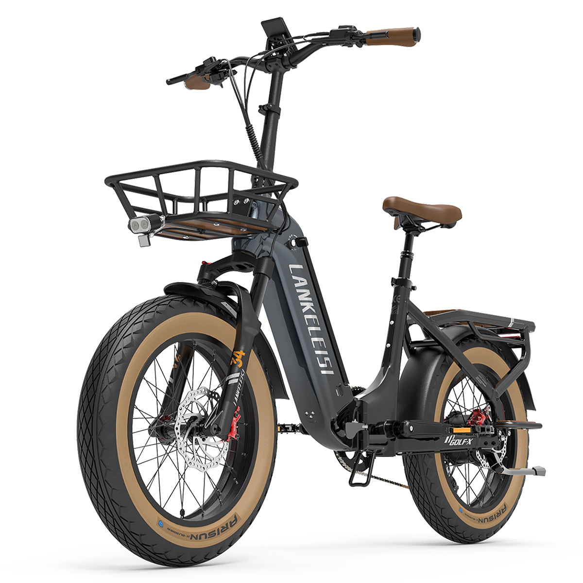 【Prévente】LANKELEISI GOLF-X 960Wh Vélo électrique pliable de ville