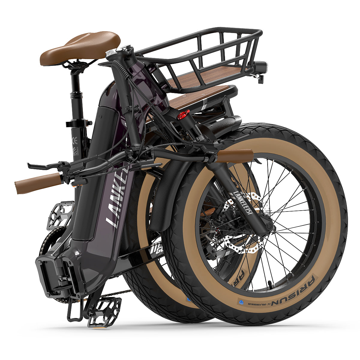 【Prévente】LANKELEISI GOLF-X 960Wh Vélo électrique pliable de ville