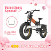LANKELEISI X3000 MAX 2000W Dual Motor Foldable Electric Mountain Bike(New Arrivals)