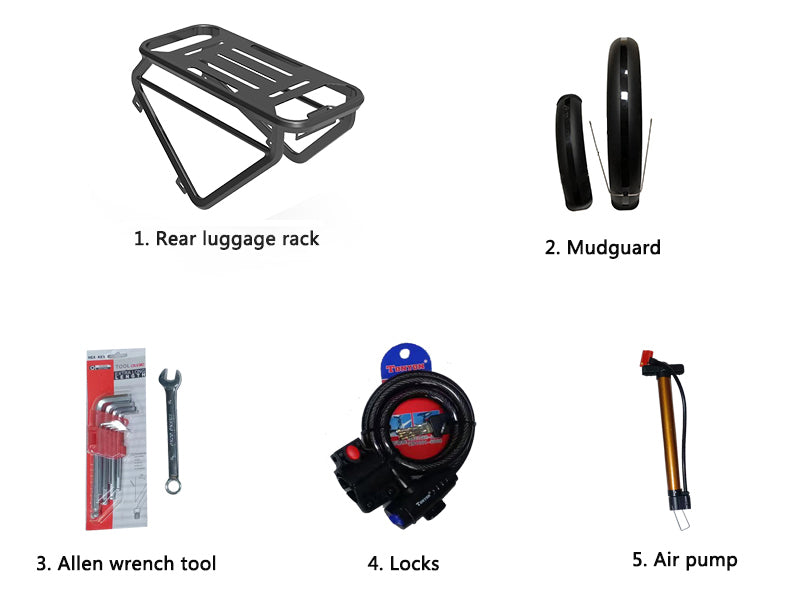 Dukawey DM530 Plus 1000W All Terrain Electric Bike