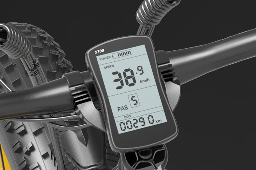 Accessoire d'affichage LCD multifonctionnel S700/S866/s600 pour vélo électrique LANKELEISI