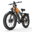 Vélo électrique tout-terrain LANKELEISI MG800Max 2000 W à double moteur et pneus larges de 26 pouces
