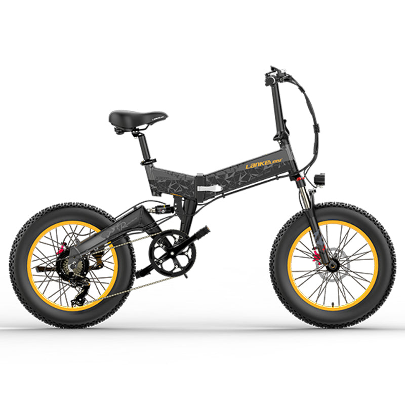 LANKELEISI X3000 Plus Folding Electric Mountain Bike