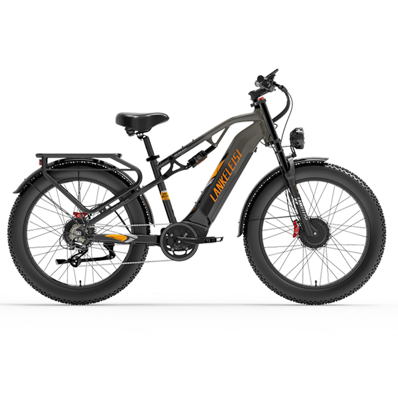 【Pre-Sale】LANKELEISI MG800Max 2000W Dual Motor 26″ Fat Tires All Terrain Electric Bike