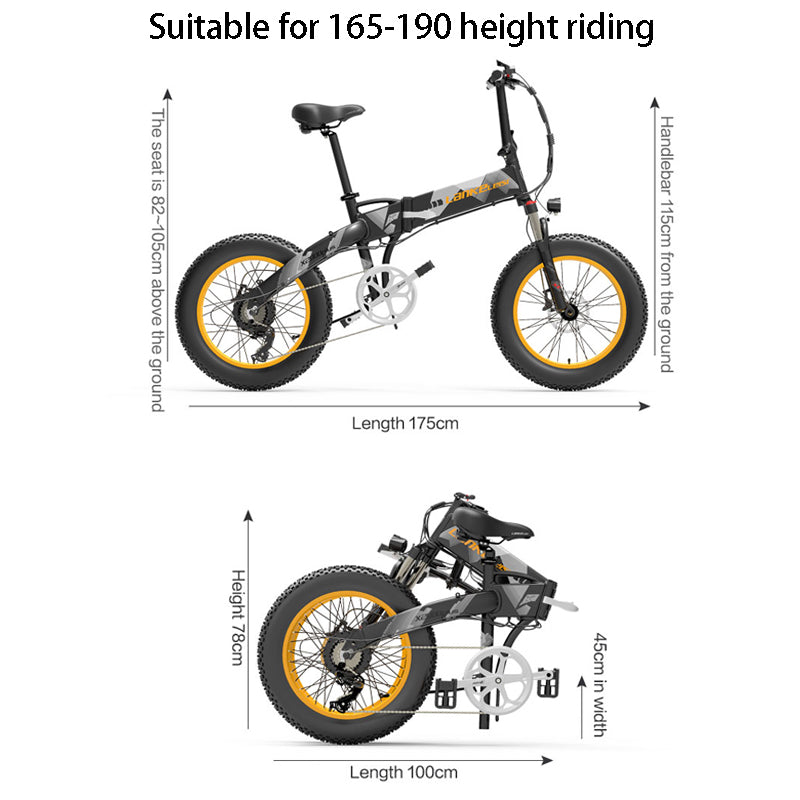 Vélo électrique pliable LANKELEISI X2000 Plus