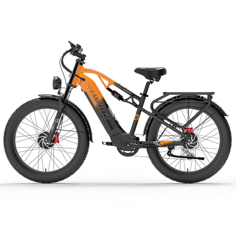 【Pre-Sale】LANKELEISI MG800Max 2000W Dual Motor 26″ Fat Tires All Terrain Electric Bike