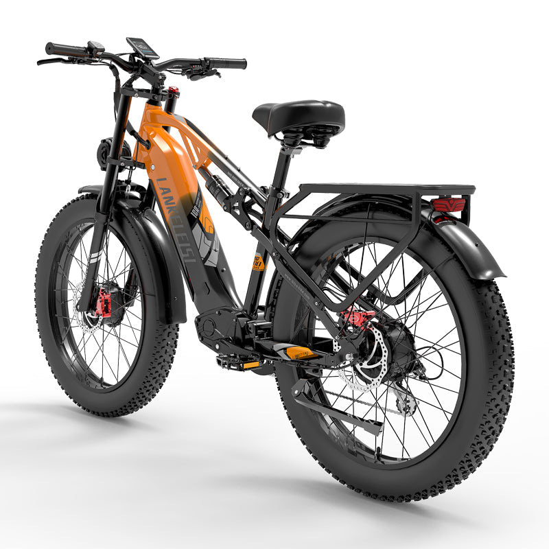 【Pre-Sale】LANKELEISI MG800Max 2000W Dual Motor 26″ Fat Tires All Terrain Electric Bike