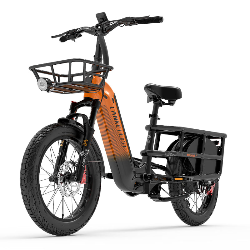 LANKELEISI Wombat-1 1000W Long Range Cargo Electric Bike