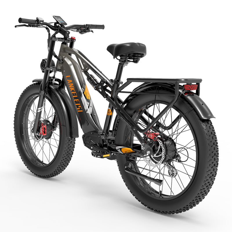 【Pre-Sale】LANKELEISI MG800Max 2000W Dual Motor 26″ Fat Tires All Terrain Electric Bike