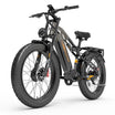 LANKELEISI MG800Max 2000W Dual Motor 26″ Fat Tires All Terrain Electric Bike
