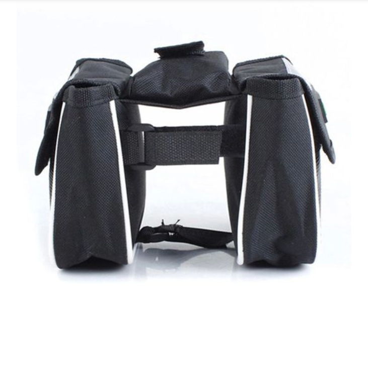 LANKELEISI Sac de vélo double face pour un voyage durable