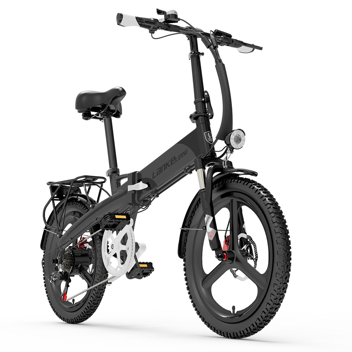 Lankeleisi G660 Folding Electric City Bike Grey