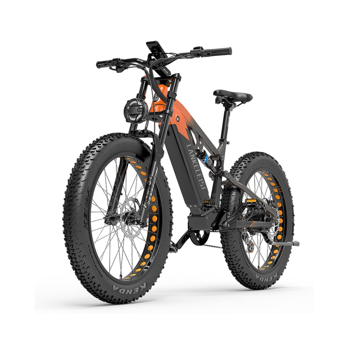 Lankeleisi Rv800 Plus Bafang Motor Electric Mountain Bike Black Ebike