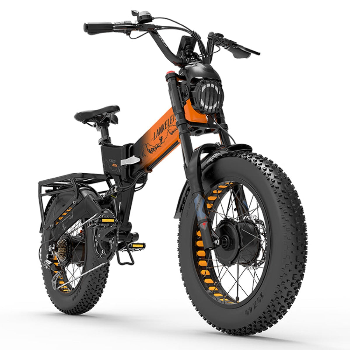 Lankeleisi X3000 Max 2000W Dual Motor Foldable Electric Mountain Bike(New Arrivals) Ebike