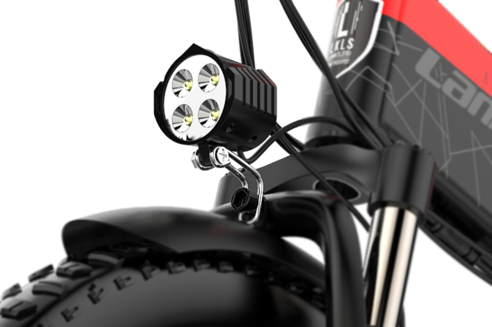 Front Light For LANKELEISI Electric Bike