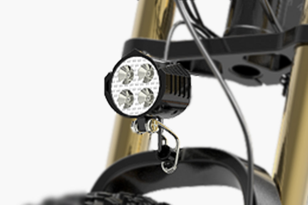 Front Light For LANKELEISI Electric Bike