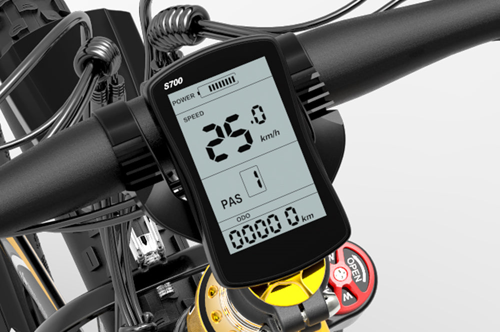 S700/S866/s600 Multifunctional LCD Display Accessory for LANKELEISI Electric Bike