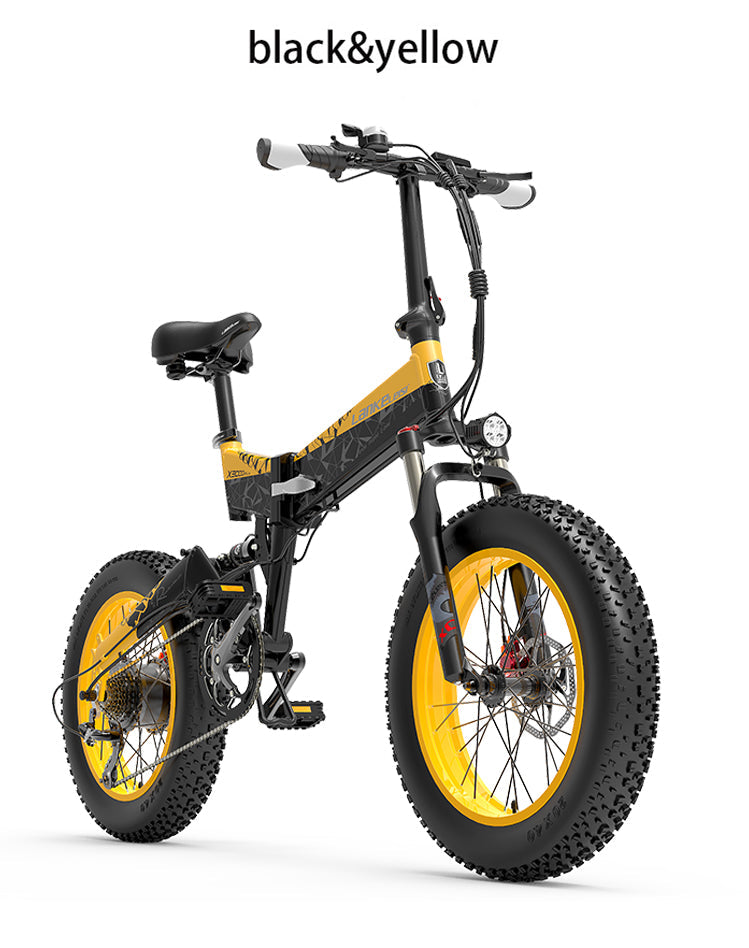 LANKELEISI X3000 Plus Folding Electric Mountain Bike